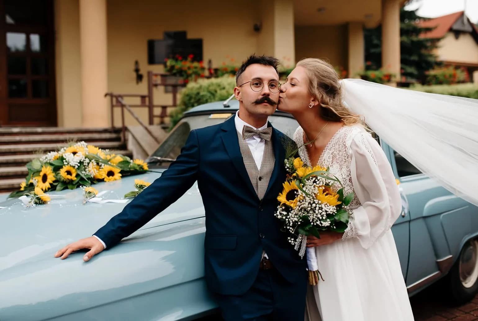 Reportaż ślubny - Miłość i słoneczniki - ślub w Katowicach