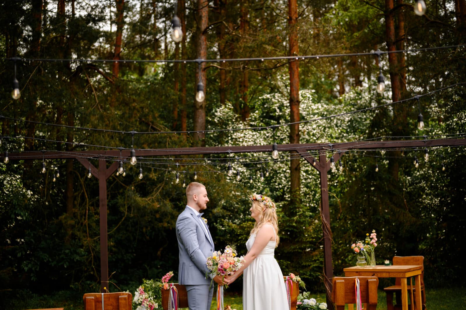 Reportaż ślubny - Sielski ślub plenerowy-Strzechowisko